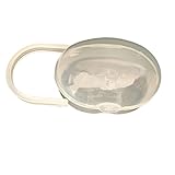 Schnullerbox für Kinder - Transparenter Schutzhalter, tragbarer vielseitiger Behälter für die Pflege von Schnullern, sichere staubdichte Schnullerhülle | Praktische Reisetasche für