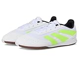adidas Unisex Kinder Predator Club Indoor Sala Football Boots Kids, Cloud White/Lucid Lemon/Core Black, 32 EU