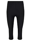 Ziener Damen NACITA X-Function Fahrrad-Tight 3/4 | Mountainbike | Rennrad - atmungsaktiv,schnelltrocknend, 3/4-Länge, Black, 40