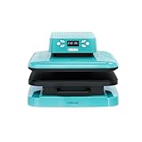 LOKLIK Auto Heat Press Transferpresse Thermopresse, Heißpresse & Transferpresse für Textilien Wärmepresse zum Aufbügeln von T-Shirts, Pullovern, Handtüchern, Tragetaschen - Personalisieren mit Vinyl