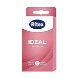 Ritex IDEAL Kondome, Extra feucht, extra Gleitmittel, 20 Stück, Made in Germany 42032 Einheitsgröße