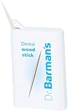 Dr. Barman's Zahnholzstäbchen, 100 Stück.