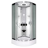AcquaVapore Dampfdusche Duschkabine Sauna Dusche D58-60M3 100x100 cm ohne 2K Scheiben Versiegelung