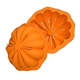 Eeuye 7-Kürbis-Mousse-Form, 3D-Kuchenform, Silikonform, Backform, zum Backen Von Kuchen, Brownies, Halloween-Kuchenform