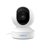 Reolink WLAN IP Kamera Indoor Schwenkbar, 2K 3MP Hund Haustier Indoor Kamera, 2,4 GHz WLAN Überwachungskamera Innen, Zwei-Wege-Audio, Baby Monitor mit Personen-/Haustiererkennung, E1