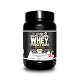 Healthy Fusion, Whey Protein, Reines Protein mit Kollagen + Magnesium | Strafft und steigert die Muskelmasse | Verbessert dein Training | 1000g (Erdbeere)