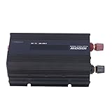 Auto-Wechselrichter, Auto-Stromrichter-Mehrfachschutz 1000 W für Haushaltsgeräte(DC12V bis AC220V)