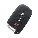 SOLUSTRE Silikon-schutzhülle Tasten-smart-Fernbedienung Für Autoschlüsseletui Schlüsseltasche Fürs Auto Mit Wegfahrsperre Transponderchip Schützt Vor Kratzern