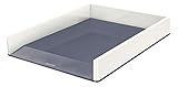 Leitz WOW Briefkorb, perlweiß /grau, 53611001