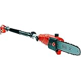 BLACK+DECKER Astschere Teleskop Heckenschere Hochentaster (800W, 25 cm Schwertlänge, 2,7 m Länge, 11 m s Kettengeschwindigkeit, schwenkbarer Kopf) PS7525
