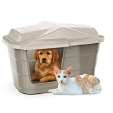 GarPet Katzenhütte Katzen Höhle Haus Bett Tier Korb Indoor Outdoor Wetterfest Kunststoff Drinnen Draußen