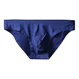 Caxndycing Unterhosen Herren Atmungsaktiv Bequem Unterwäsche Weiche Briefs Streifen Sport Boxer Shorts Gestreift Sexy Bulge Underwear String Tanga Männer Dünne Stretch Reizwäsche