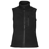 Pinewood Ärmellose Weste Damen - Fleeceweste Damen Schwarz - Westen Damen aus 100% übergebliebenen Stoffen - Fleece Weste Damen Outdoor für die Jagd und zum Wandern - Schwarze Weste Damen