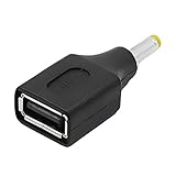 CPAOWEHF USB Zu Adapter USB Buchse Auf 2 5/3 0/3 5/4 0/4 8/5 5 Mm Stecker Ladekonverter Adapter Anschluss Für Laptop