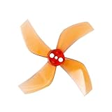 WCUAYJH ForGEMFAN D51 2020 2x2x4 50,3 mm 4-Blatt-PC-Propeller 1,5 mm für RC FPV Racing Freestyle Tinywhoop BETA85X Drohne (8 Stück 2020 Whisky)