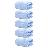 ARTSEWPLY 5 Stück Teiliges Waschlappen Baumwolle Atmungsaktiv Multifunktionale Spucktücher für Neugeborene Saugfähige Gesichtstücher und Burp Cloths für Empfindliche Babyhaut