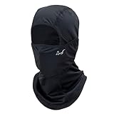 OTTERSHELL Sommer UV-Schutz Balaclava Gesichtsmaske, UPF50+, Kühlend, Waschfest.für Outdoor Sports Radfahren, Motorrad (DE Schwarz)