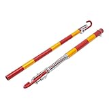 NiuLifeya 5t Abschleppstangen Eisen Auto Abschlepphilfe Abschleppstange 183cm Sicherheits Abschleppstange Mit FederdäMpfung FüR Household Vehicles, Pannenhilfe, Suvs Minivans