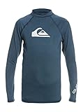 Quiksilver All Time - Langärmliger Rashguard mit UPF 50 für Jungen 8-16 Blau