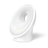 Philips Sleep & Wake-up Light, farbige Sonnenaufgangssimulation, 25 Lichtstärken, mehrere Töne und Musik, Mitternachtslicht, Entspannungs- und Atemfunktion (Modell HF3651/01)