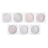 Glitzer-Puder, metallisch, bunt, Metall-Effekt, Glitzer, Gold, Gel-Nagellack-Flocken