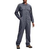 WORK IDEA Premium 100% Baumwolle Herren-Arbeitsoverall: Der perfekte Begleiter für Bauarbeiter, Handwerker und Heimwerker