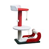 FYSXCXS Klettergerüst für Katzen Indoor Katzen-Klettergerüst, Kleiner Katzenkratzbaum, Sisal-Kratzbaum, amüsantes Katzen-All-in-One-Katzenspielzeug Einfach zu Montieren