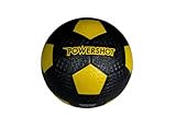 POWERSHOT Futsal Ball – Strapazierfähiger Trainingsball für Harte Böden – Schwarz/Gelb – 400g
