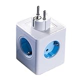 Steckdosen-Konverter – Steckdose für Telefon, tragbarer USB-Adapter mit Überlastschutz für Laptop unterwegs Männer Frauen