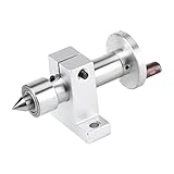 Drehmaschine Drehmaschine Reitstock 10×9×2 für Drehmaschine Doppellager Mitlaufender Körnerdrehspitze DIY-Teile
