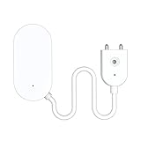 CNANRNANC Wassermelder, WLAN Wasser Alarm, WiFi Wassersensor Wasserleckdetektor mit TUYA/Smart Life APP, Kabelloser Wasserlecksensor Wasserwächter für Küche, Bad, Keller