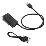 Dasbsug USB-3.0-auf-SATAIII-Adapter für externe Festplatten-Lesegeräte mit Stromkabel, SATAIIIIIIIII-SSDS-Dock