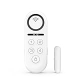 Swiixxer Tuya Smart Tür-/Fensteralarm-Sensor, Tür, Magnetische Fernbedienung, Ton und Licht, Passwort-Deaktivierung, Tuya Smart Home