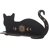HEATSHAKING Schwebendes Katzen Wandregal Rustikales Wanddekor für Wohnzimmer Küche Schlafzimmer Platzsparendes Wandorganizer Regal