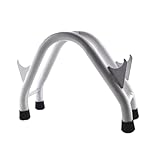 Hohopeti Stabiler Hantelständer aus Stahl mit Rutschfesten Gummikappen Platzsparendes Fitnesszubehör für Kurzhanteln Mobiler Dumbbell Holder für Zuhause Gym und Büro Schützender Hantelbaum