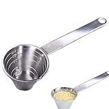 Kleiner Messlöffel aus Metall – kompakte Backwerkzeuge | Tragbares Edelstahl-Mess-Set, Mini-Löffel, Lebensmittel-Skala-Löffel für Mahlzeiten