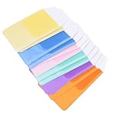 HIAKDOFT 12 Stück Teiliges Buntes Ärzte Stifteetui aus PVC Praktischer Pen Inserted Pouch für Medizinisches Personal Glattes Material Sicherer Stifte Organizer für Klinik und Büro