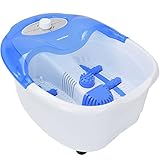 Syntrox 7 in 1 Fußsprudelbad Bubble, Fußmassagegerät, Fußbad, 450 Watt, Massagegerät, Fußbad, Massage, Wellnes, Pflege, Wasserbad, Fußbad- Schüssel
