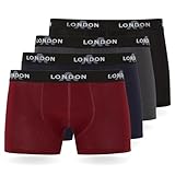 FM London Herren (4/8er-Pack) Boxershorts Hipsters, Klassisch Dunkel (4er-Pack), 5XL (8er