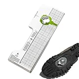 ycezw Ausrichtungswerkzeug für Radfahrräder, Zubehör für Pedalplatten, Fahrradzubehör mit einfacher Winkeleinstellung für Mountainbikes und Rennräder