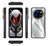 OUKITEL WP62 Outdoor Handy Ohne Vertrag 5G - 16GB RAM + 512GB ROM Outdoor Smartphone 11000mAh, Android 15 Handy, Rugged Baustellenhandy, IP68/NFC/OTG/GPS/Face ID