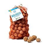 PAKKA - Bio Fairtrade Premium aromatische rohe knackige wilde Bergwalnüsse in Schale 1,7g, kleine leckere Walnüsse mit Schale, wildgesammelt direkt von Kleinbauern aus Samarkand in Usbekistan 1700g