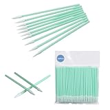100 Stück Wattestäbchen Reinigungsstäbchen, Schaumstoffspitzen Reinigungstupfer,Mehrzweck-Schaumstofftupfer Set,SchaumreinigungsstäBchen für Kamera Tintenstrahldrucker Druckkopf Optische Ausrüstung