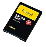 Intenso Interne 2,5' SSD SATA III High, 120 GB, 520 MB/Sekunden, Schwarz