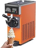 Kommerzielle Soft-Serve-Eismaschine mit Vorkühlung, Auto-Clean, LCD-Panel für Dessertservice mit hohem Volumen