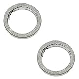 cyclingcolors 2x auspuffdichtung 24mm x 31mm roller motorrad moped mofa mokick auspuff dichtung
