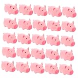 Gatuida 25 Stück Teiliges Quietsche Schwein Stressspielzeug Realistisches Ventilationsspielzeug für Erwachsene Langsam Steigendes Stress in Fleischfarbe Dekompressionsspielzeug
