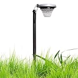 Yulokdwi Garten Solarleuchten | Außenlandschaftslampe - Farbwechsel RGB & Warmweiß Solarleuchten Für Garten, Hof, Einfahrt Und Vorgartenbeleuchtung