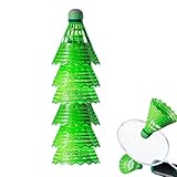 Federbälle Für Badminton,Federbälle Für Badminton Im Freien - 6er-Set für Familie Anfänger Garten Sport Freizeitspiel