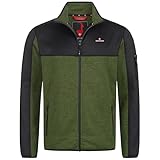 Höhenhorn Naurun Herren Fleecejacke Hybridjacke Grün Gr. M